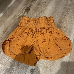 Free People Shorts Orange!